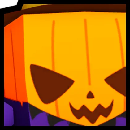Huge Pumpkin Scarecrow artwork