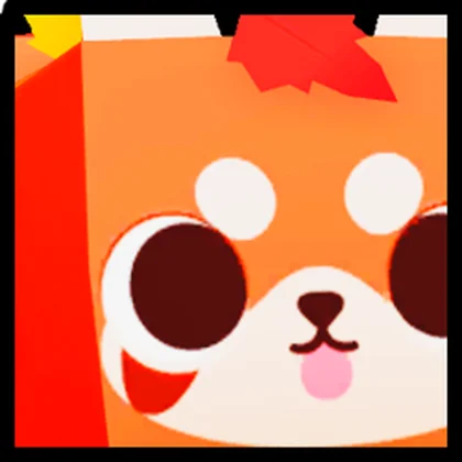 Huge Autumn Red Panda artwork