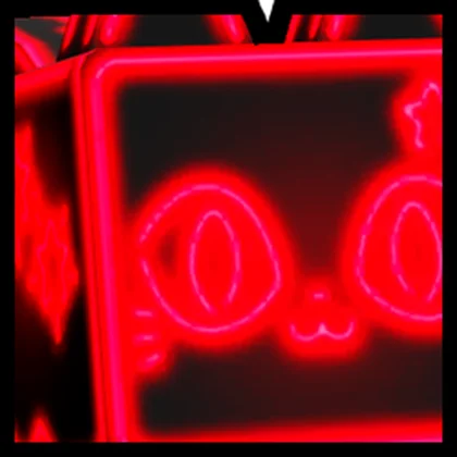 Huge Neon Cat artwork