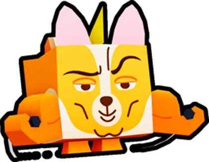 Gym Corgi artwork