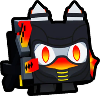 Inferno Stealth Cat artwork