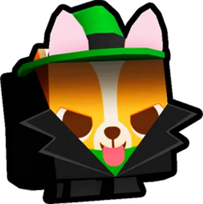 Hacker Corgi artwork