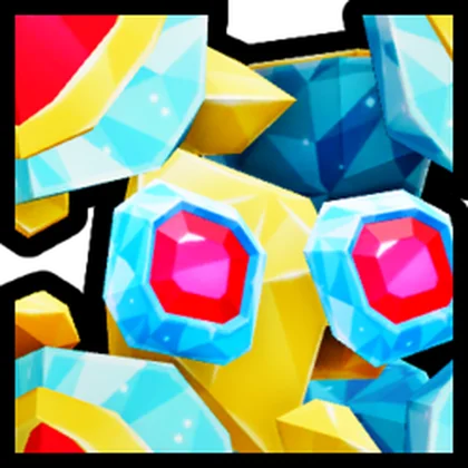 Huge Treasure Golem artwork