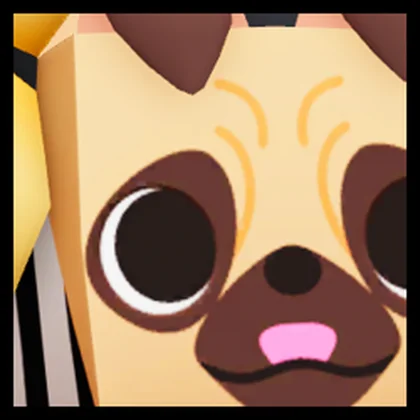 Huge Robber Pug artwork