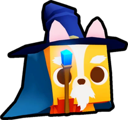 Old Wizard Corgi artwork