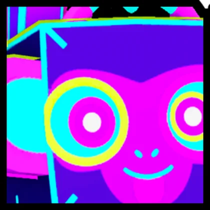 Huge Holographic Monkey artwork