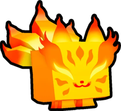 Fire Kitsune artwork