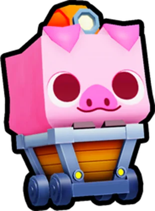 Minecart Piggy artwork