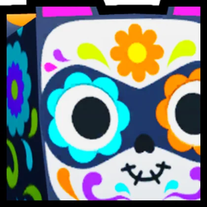 Huge Sugar Skull Raccoon artwork