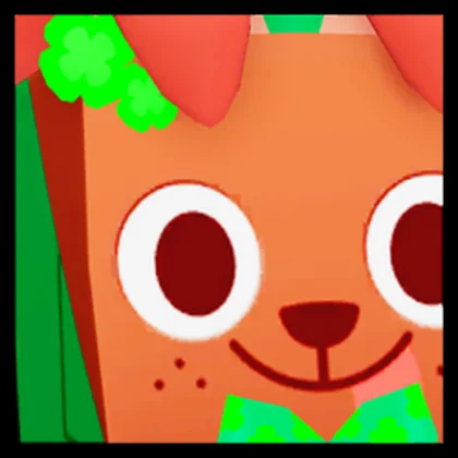 Huge Leprechaun Dog artwork