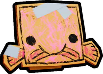 Cardboard Blobfish artwork