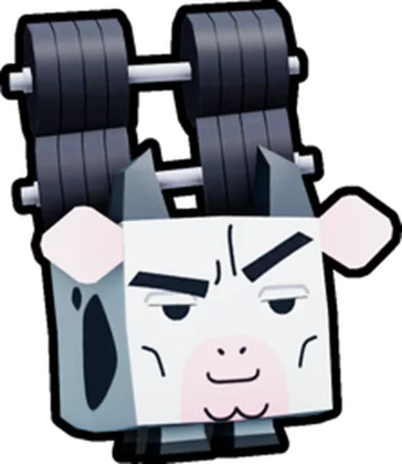 Gym Cow artwork