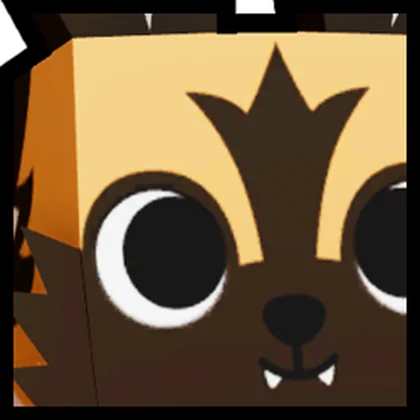 Huge African Wild Dog artwork