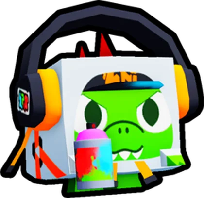 Graffiti Dino artwork