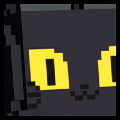 Huge Evolved Pixel Cat artwork
