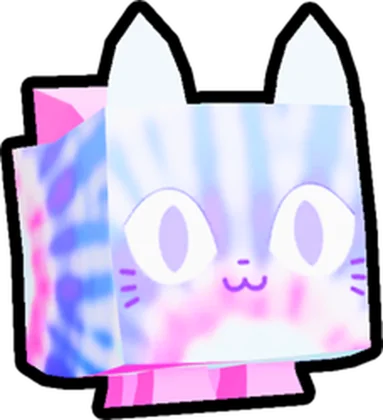 Tiedye Cat artwork