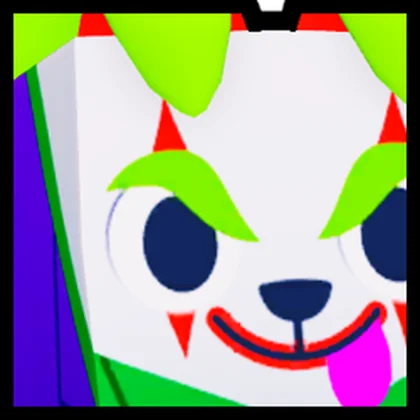 Huge Jester Dog artwork