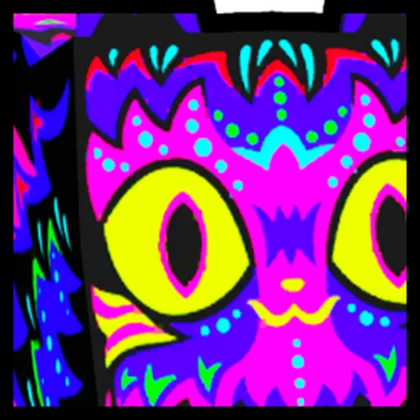 Huge UV Cat artwork