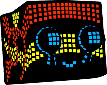 Dot Matrix Snail artwork