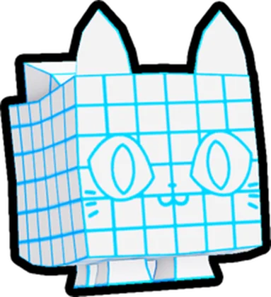Wireframe Cat artwork