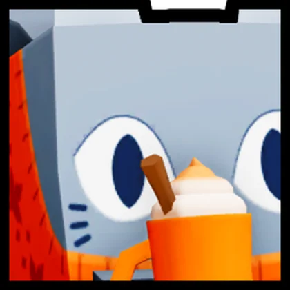 Huge Pumpkin Spice Cat artwork
