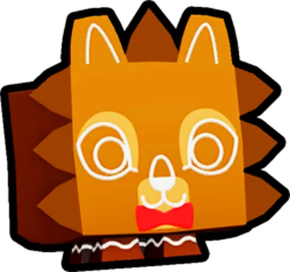 Gingerbread Lion artwork