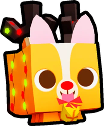 Reindeer Corgi artwork