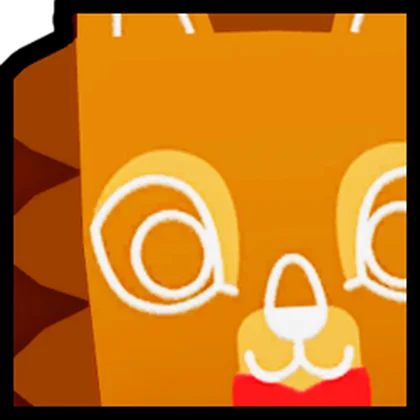 Huge Gingerbread Lion artwork