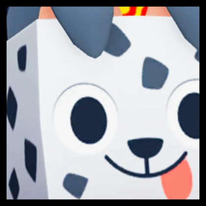Huge Firefighter Dalmatian artwork