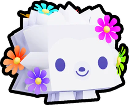 Flowers Hedgehog artwork