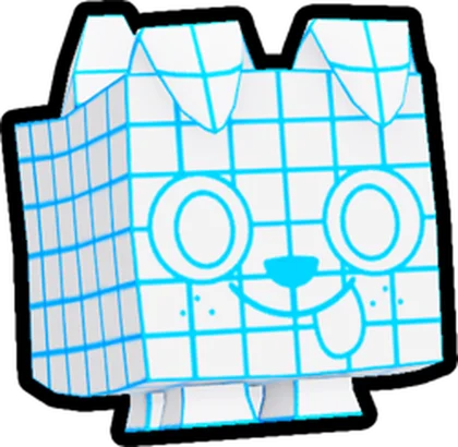 Wireframe Dog artwork