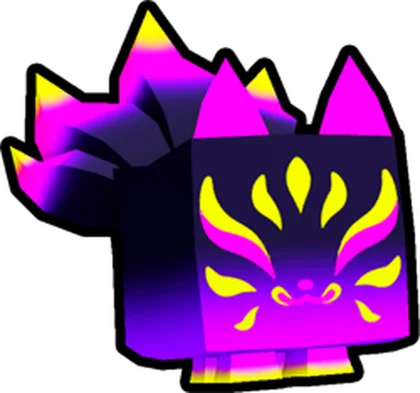UV Kitsune artwork