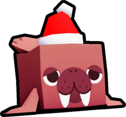 Festive Walrus artwork