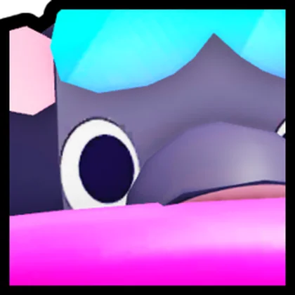 Huge Flamingo Hippo artwork