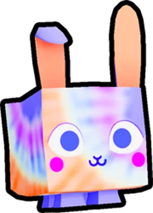 Tiedye Bunny artwork