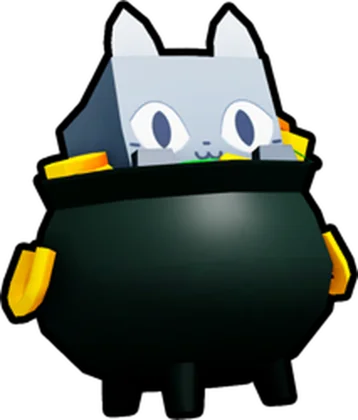 Pot of Gold Cat artwork