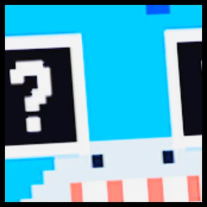 Gargantuan Lucky Block Shark artwork