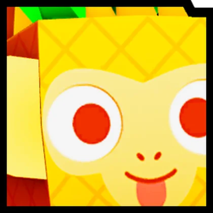 Huge Pineapple Monkey artwork