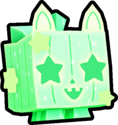 Pumpkin Glow Cat artwork