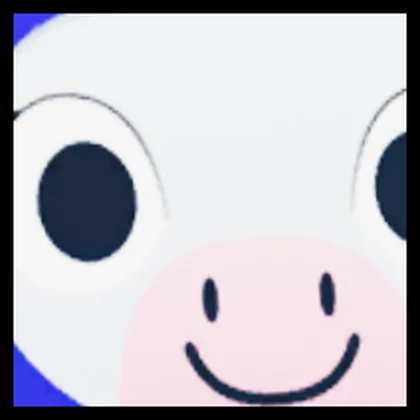 Titanic Blueberry Cow artwork
