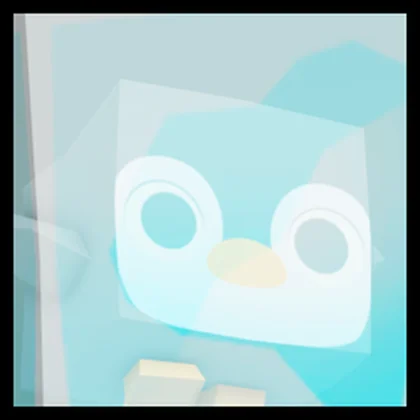 Huge Ice Cube Penguin artwork