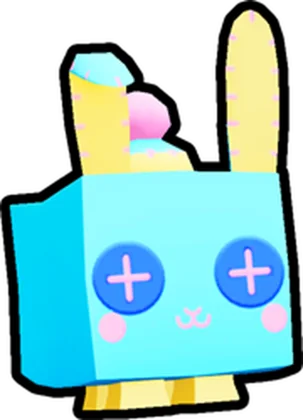 Pastel Sock Bunny artwork