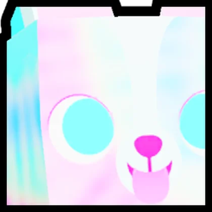 Huge Tiedye Corgi artwork