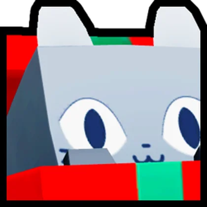 Huge Present Cat artwork