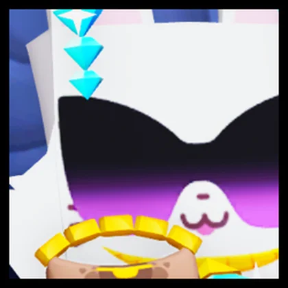 Huge Flex Fluffy Cat artwork