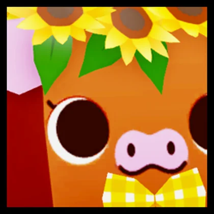 Huge Sunflower Calf artwork