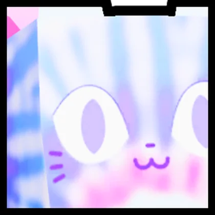 Huge Tiedye Cat artwork