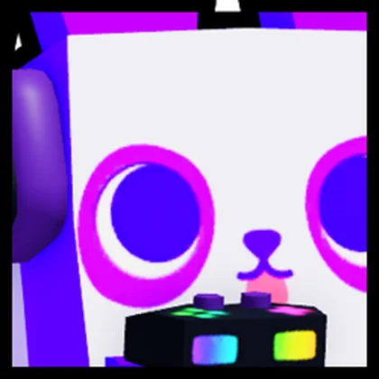 Huge Gamer Panda artwork