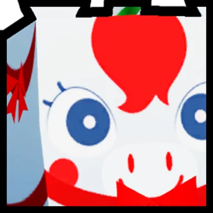 Huge Candycane Unicorn artwork