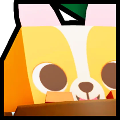Huge Coconut Corgi artwork